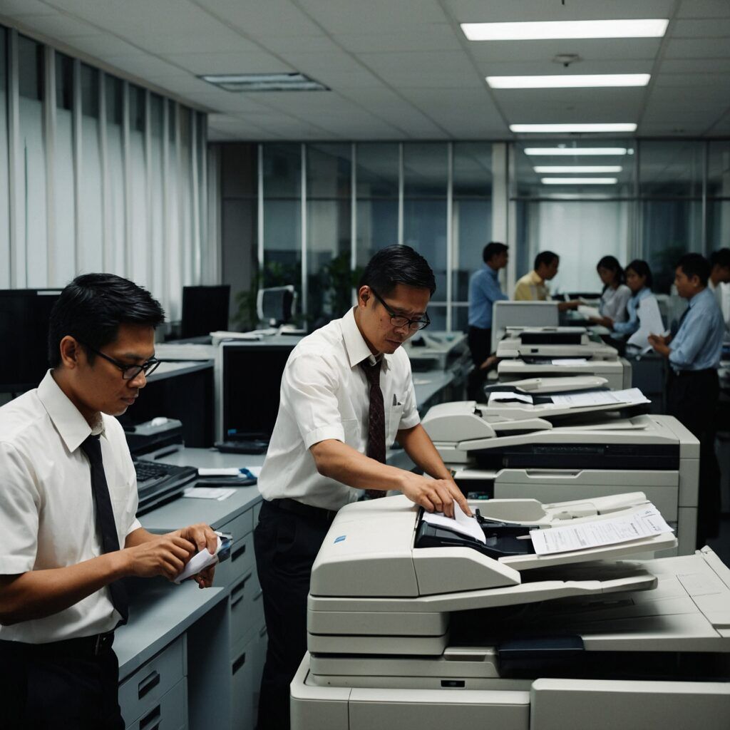 Printer Rental Benefits Remotely